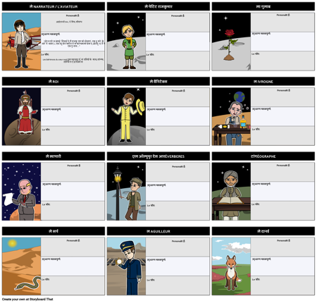 ले पेटिट राजकुमार का ब्योरा
