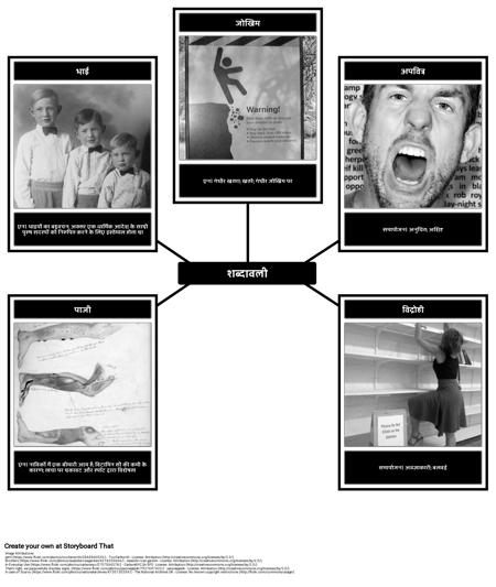 प्लायमाउथ बागान शब्दावली का