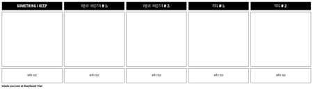 व्हाट डू यू कैरी टेम्प्लेट