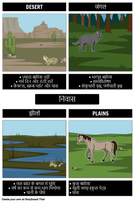 फ्रायर मॉडल - निवास स्थान