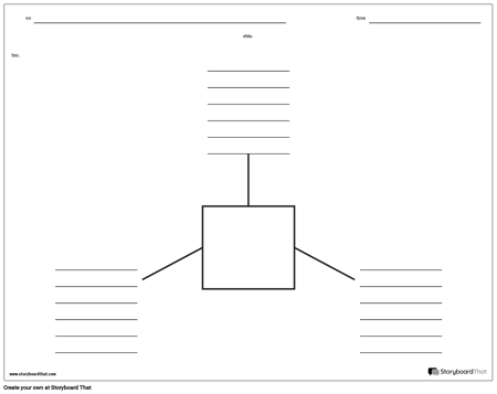 स्पाइडर मैप विद लाइन्स - 3