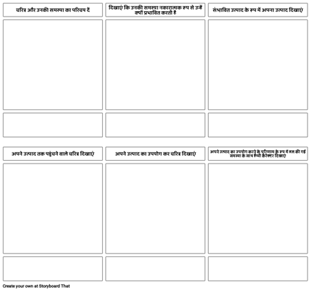 ग्राहक यात्रा - टेम्पलेट