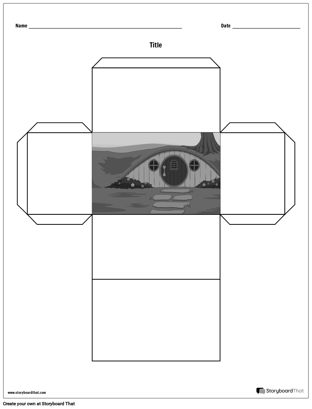 स्टोरी क्यूब पोर्ट्रेट BW 1