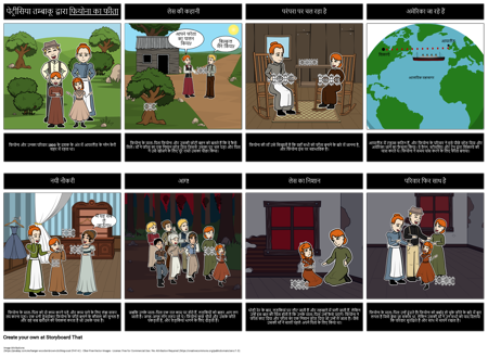 आव्रजन साहित्य कनेक्शन