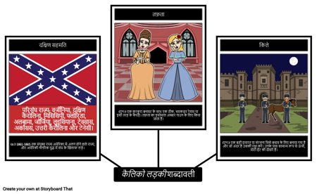 कैलिको लड़की शब्दावली