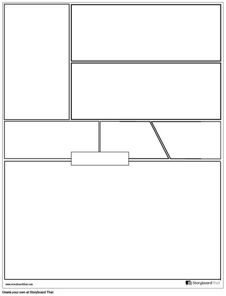 ग्राफिक उपन्यास लेआउट