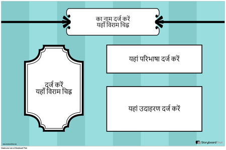 विराम चिह्न पोस्टर 1