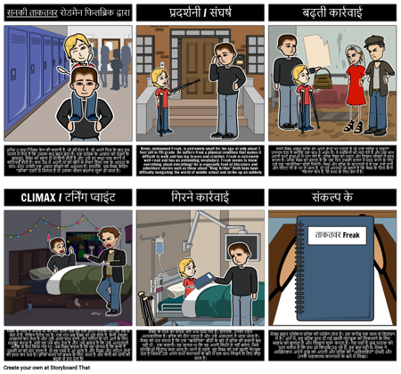 फ्रीक द माइटी प्लॉट