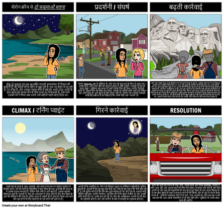 वॉक टू मून्स प्लॉट