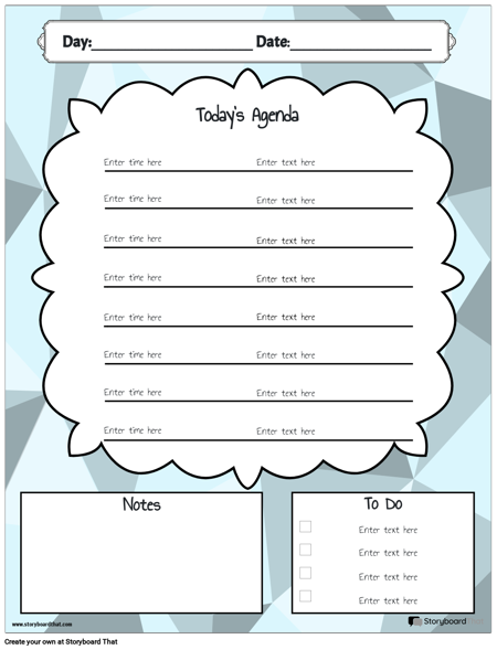 दैनिक योजनाकार 6