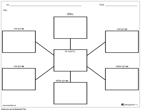 मकड़ी का नक्शा