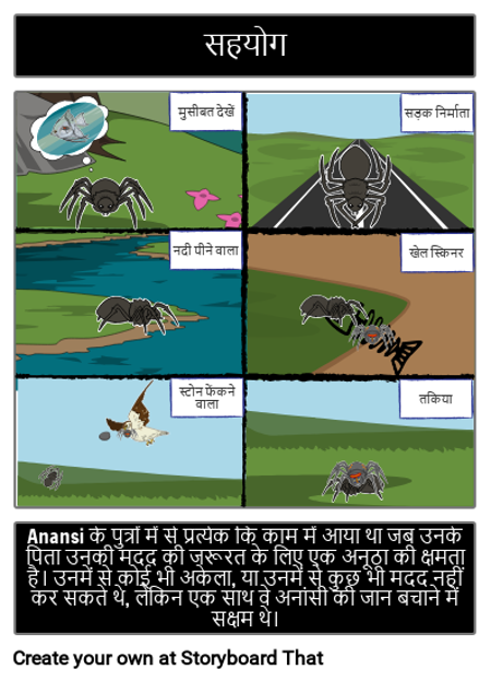 अनांसी: थीम