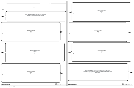 स्पीच बबल्स