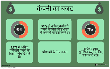 बजट उदाहरण