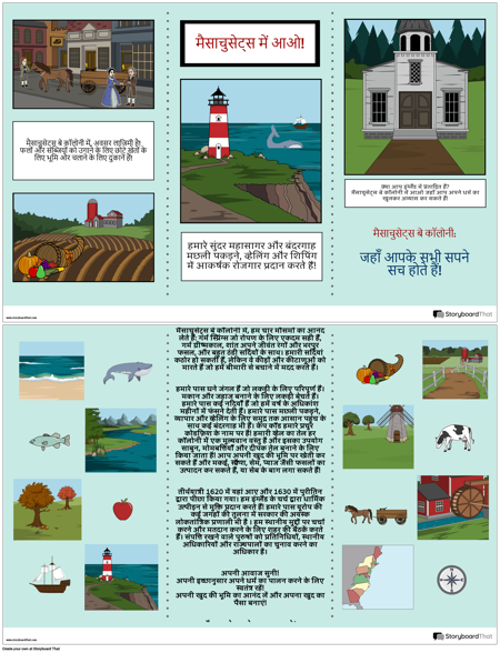 13 कालोनियों ब्रोशर