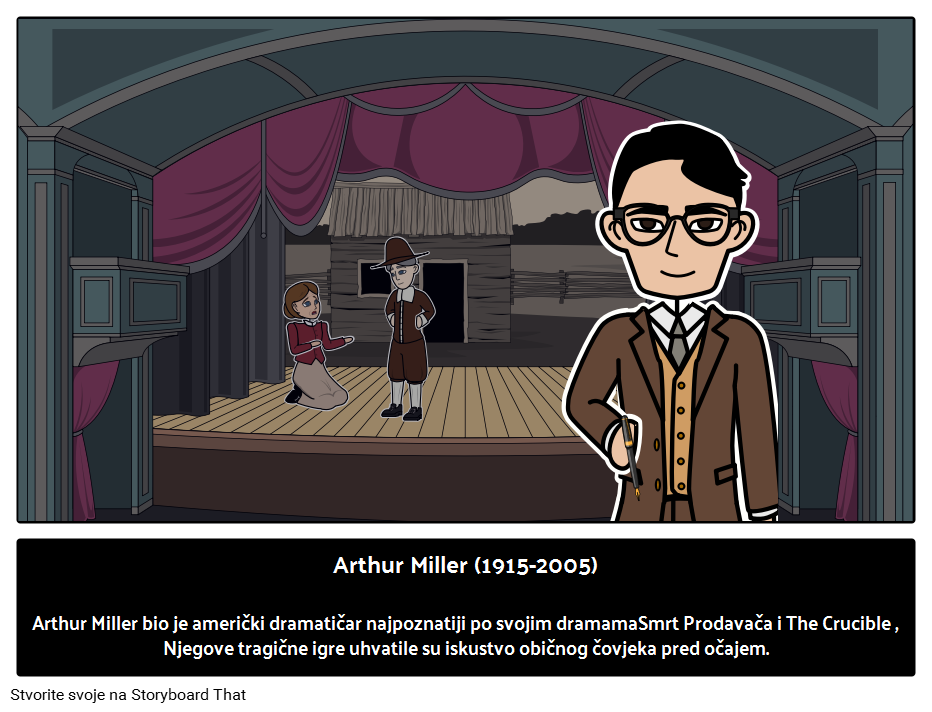 Arthur Miller - Dramaturg Storyboard By Hr-examples