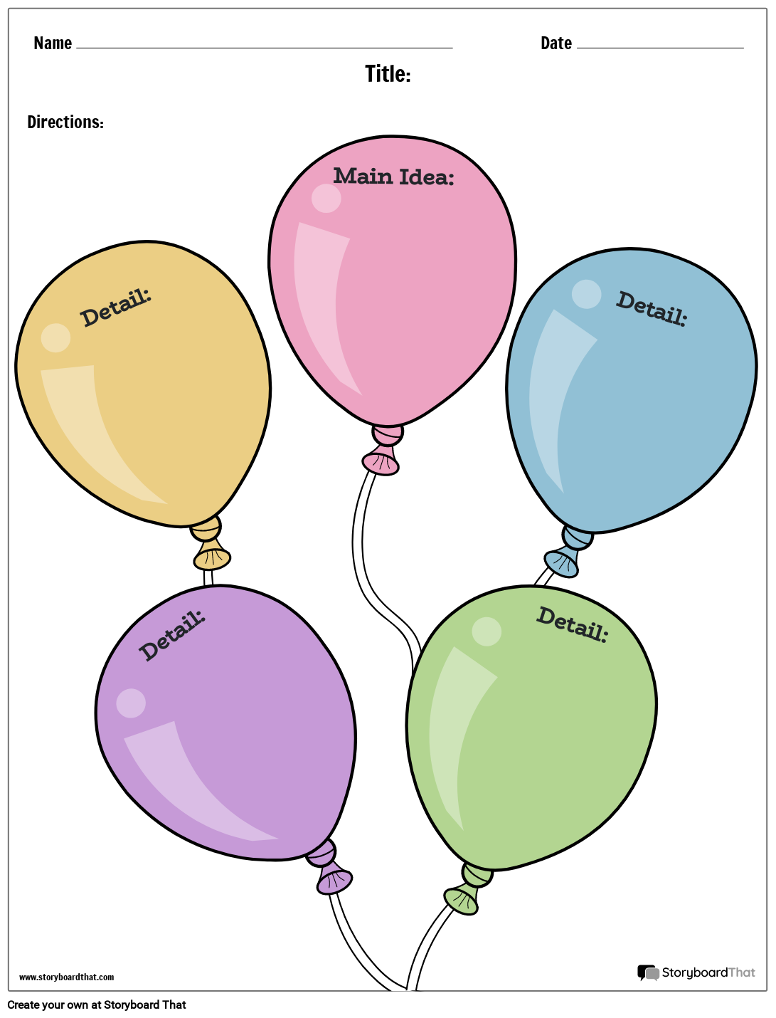 Balon Story Map Color