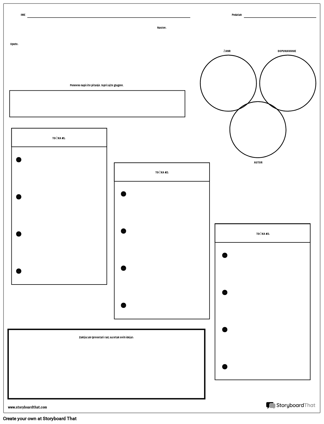 Osvrt na Pregled Storyboard par hr-examples