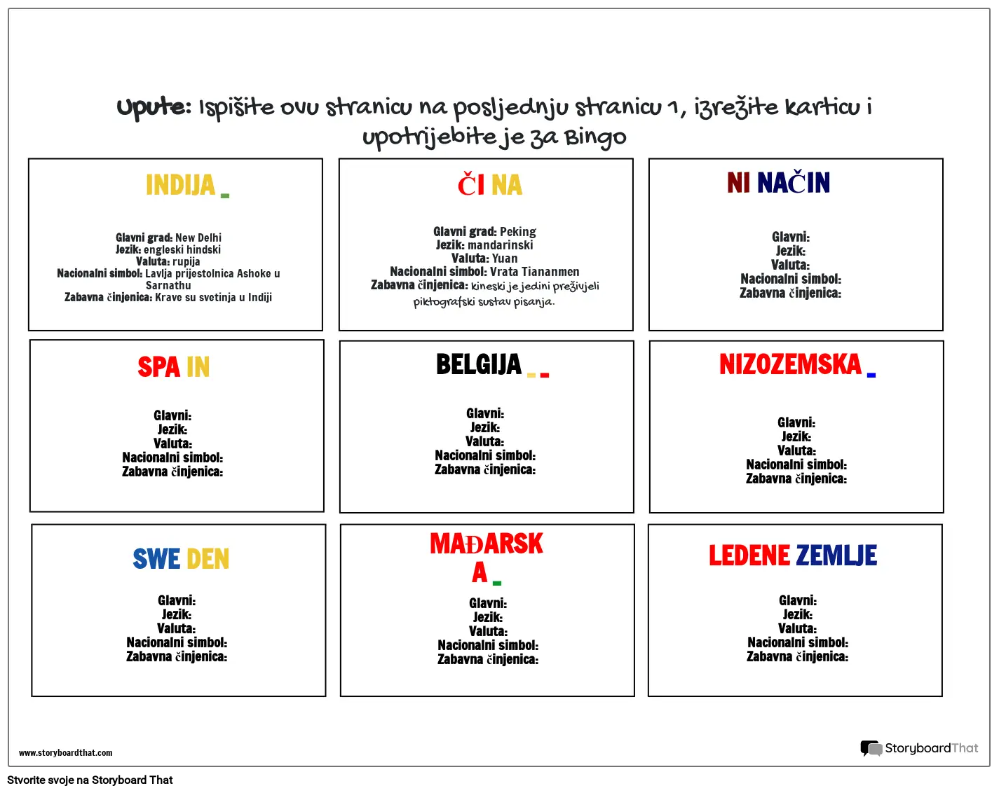 Označi Bingo 2