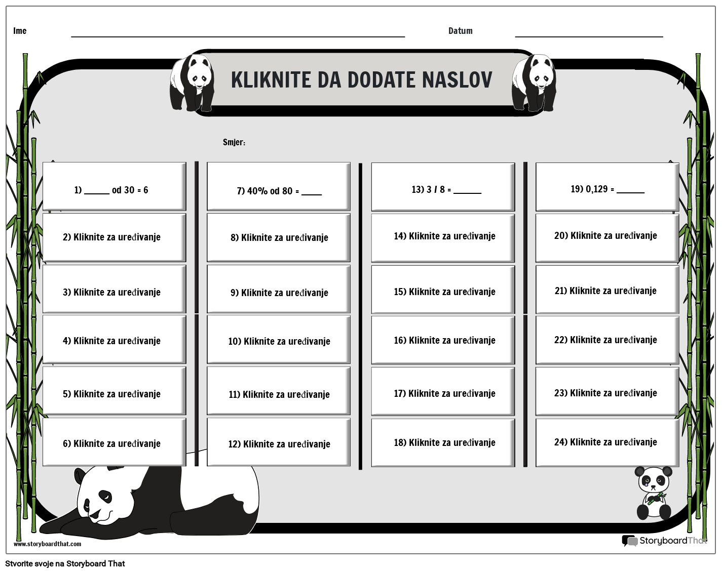 panda-tema-postotak-radni-list-storyboard-by-hr-examples