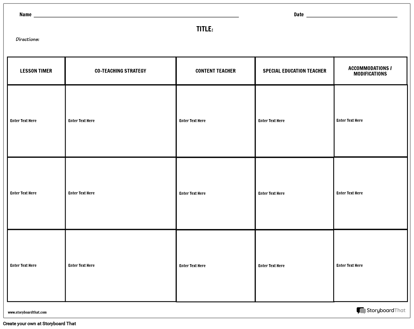 Planer Lekcija za Sunastavu Storyboard by hr-examples