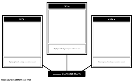 Predložak Znakova Znakova - Spider Map