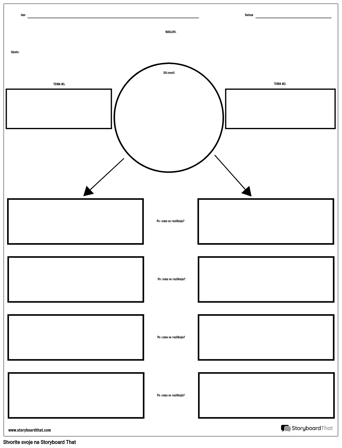 Usporedite Grafikon Kontrasta Storyboard by hr-examples