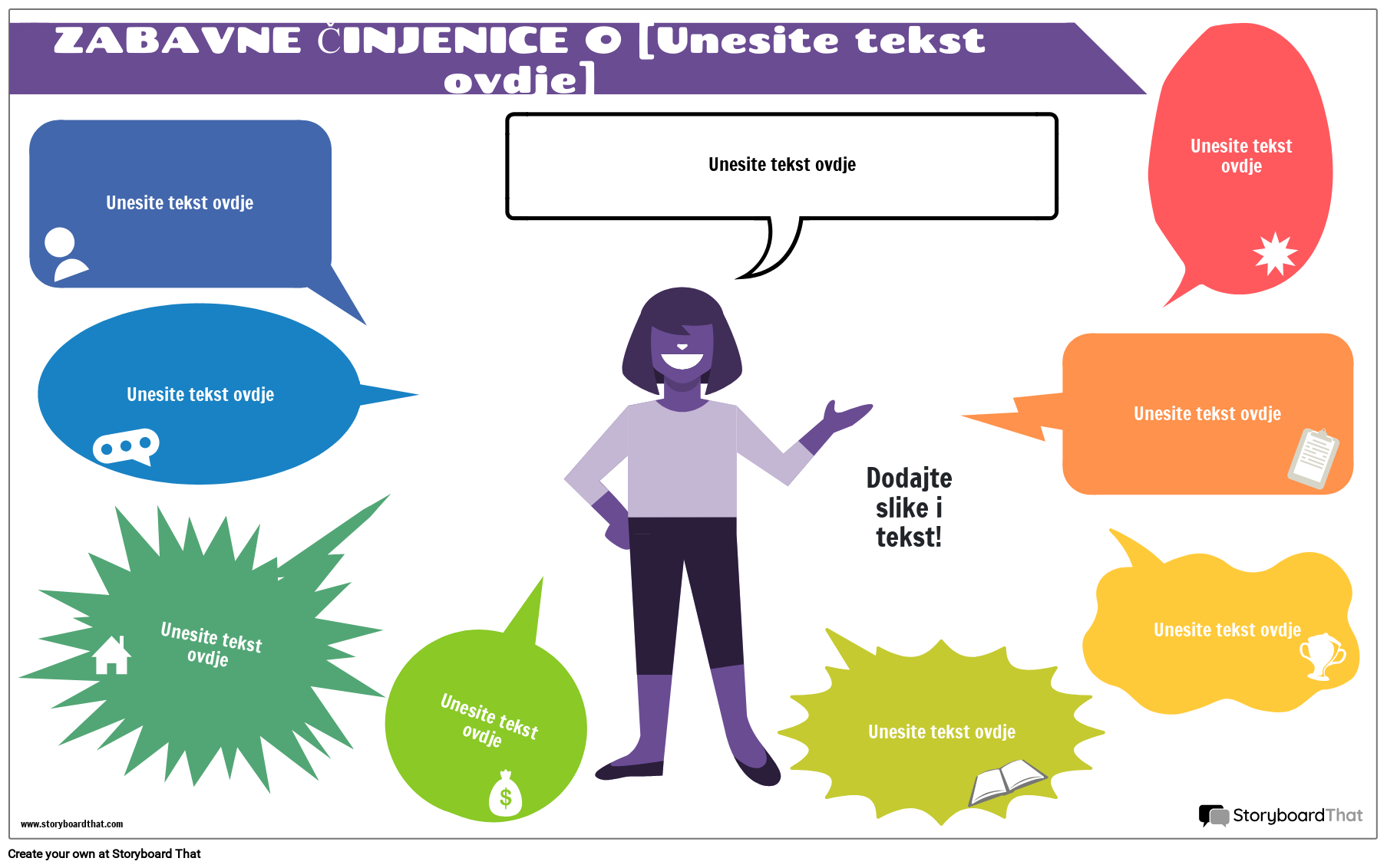 Zabavne Činjenice Infografika Pejzažna Boja 4