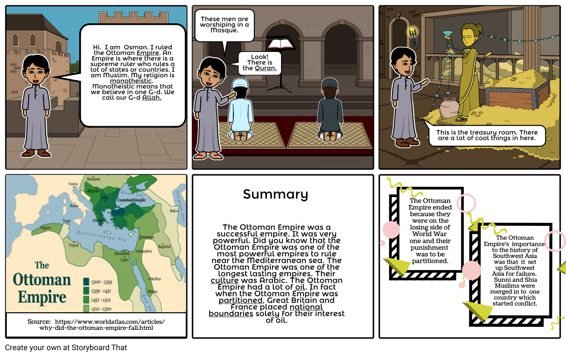 Ottoman Empire القصة المصورة من قبل hstrohl