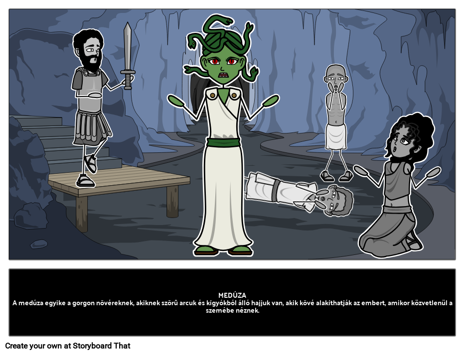 Medúza Görög Mitológia Storyboard Por Hu Examples