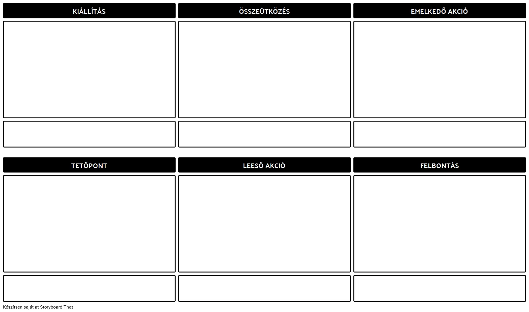 Plot Diagram Planner Storyboard Sablon Storyboard