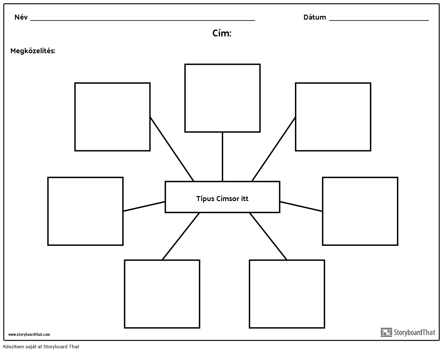 Spider Map Storyboard Szerint Hu Examples