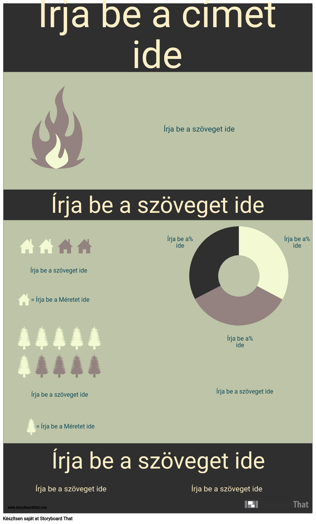 Természetes Infographic القصة المصورة من قبل Hu Examples