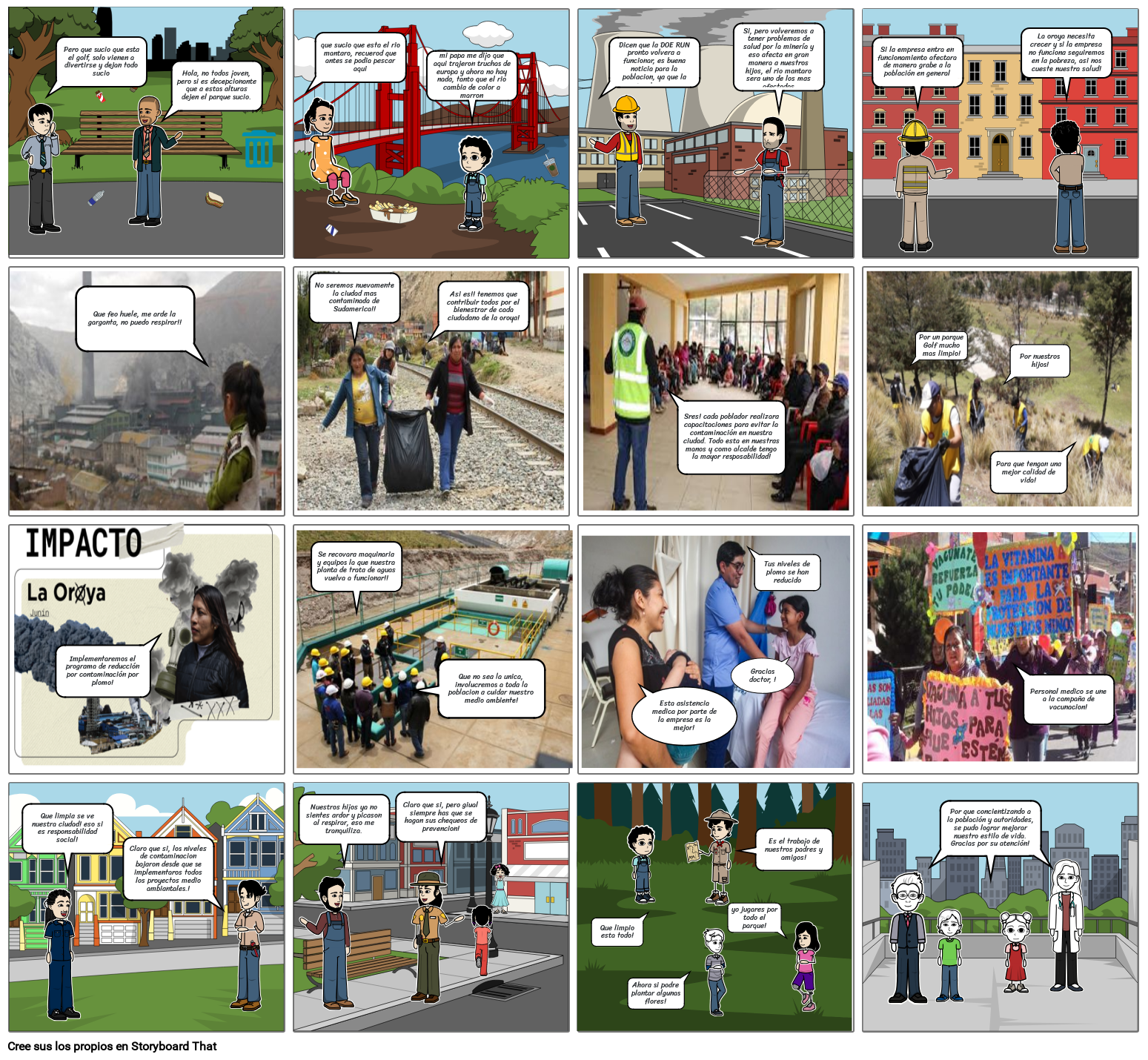 CONTAMINACION DEL GOLF LA OROYA