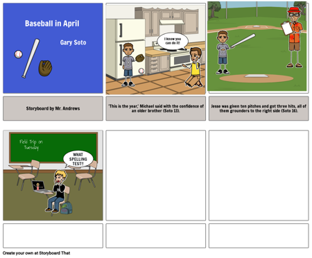 Sample for "Baseball in April"
