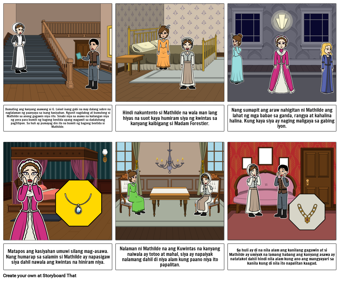Ang kwintas Storyboard por hyde27073