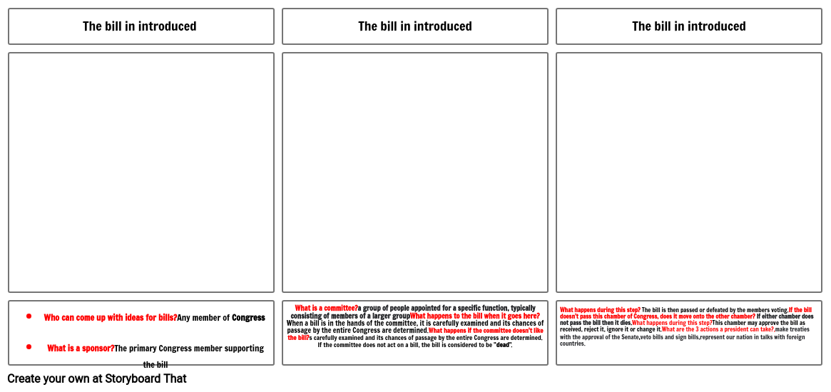 Ibrahim&#39;s first storyboard