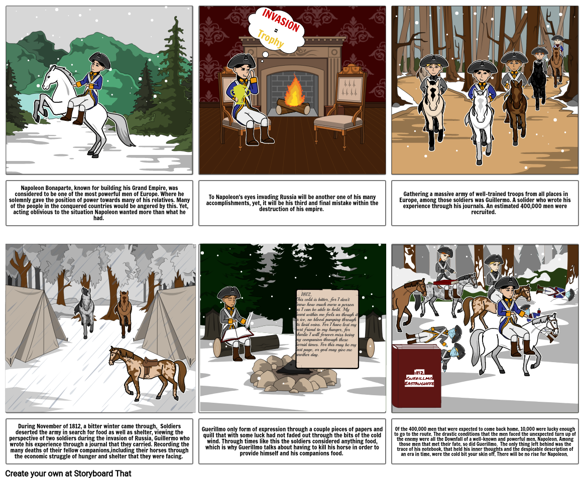 guerillmo-s-journal-storyboard-por-ilianasalcedo