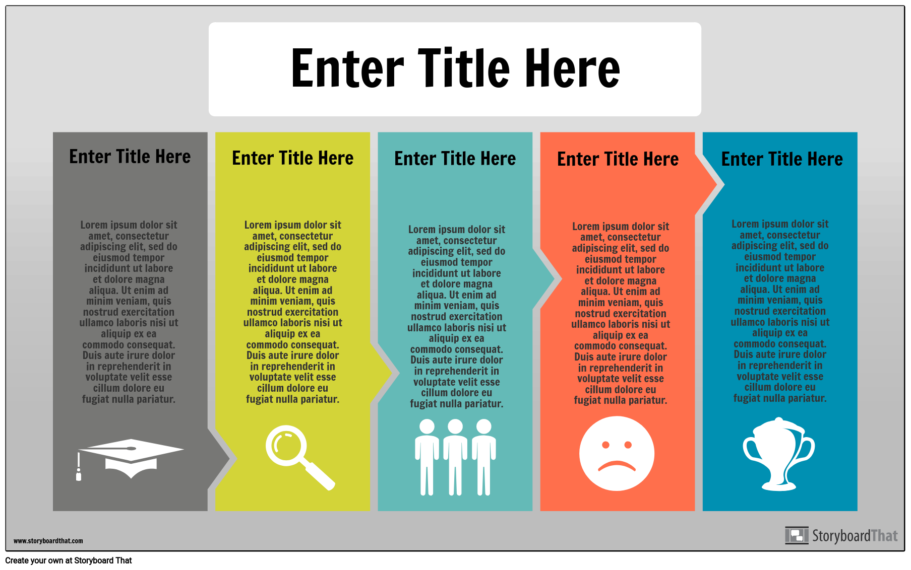 Reporting Example Storyboard Por Infographic Template 4089