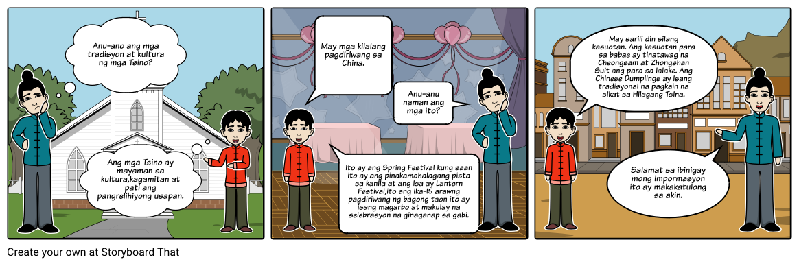 Ang Kultura at Tradisyon ng Tsina Storyboard by iralayus03