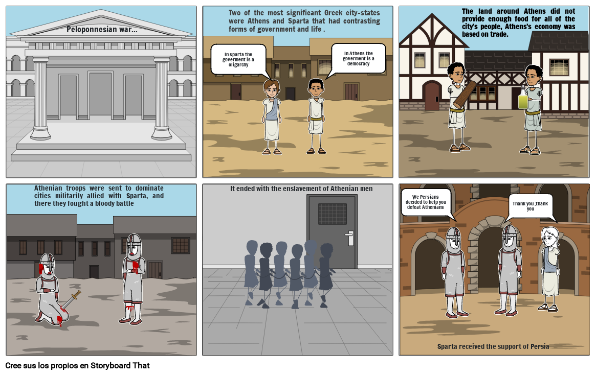 SPARTA AND ATHENAS Storyboard by isabella11524