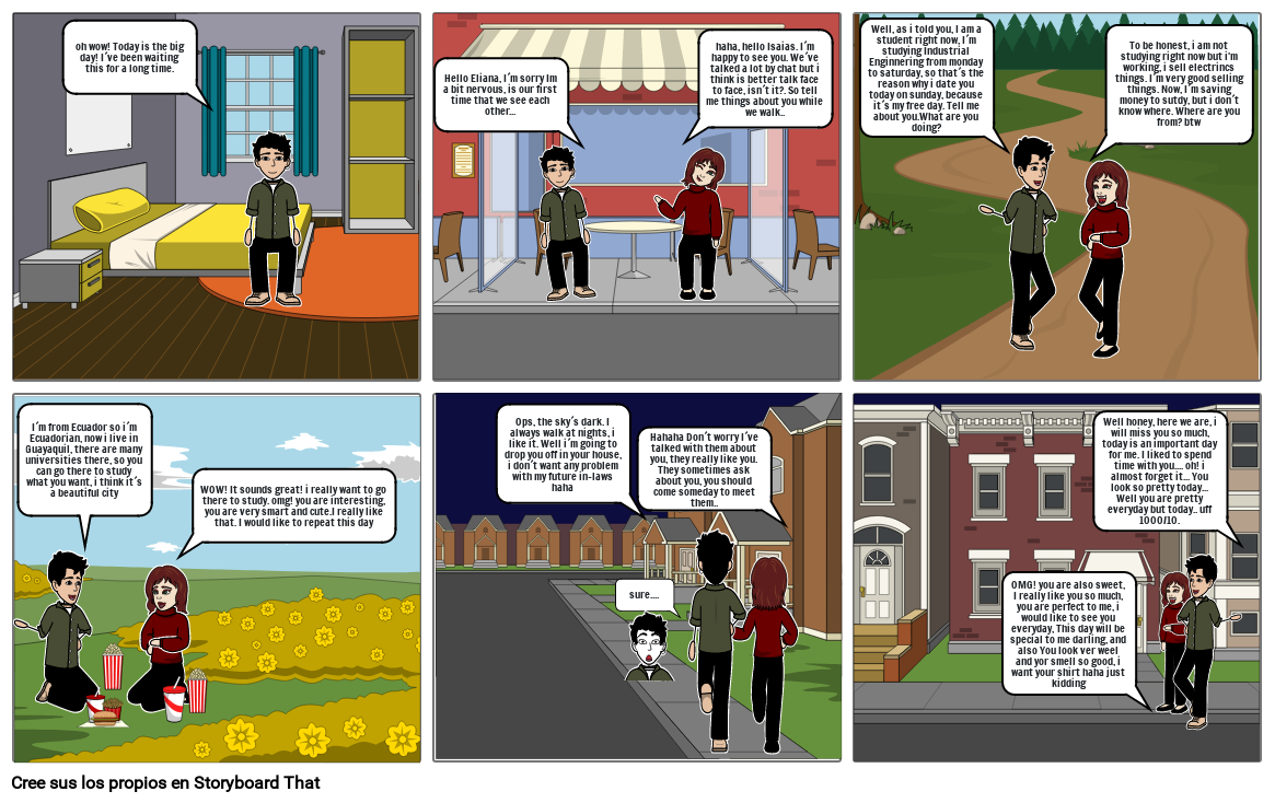 Comic Homework Storyboard von isaias22