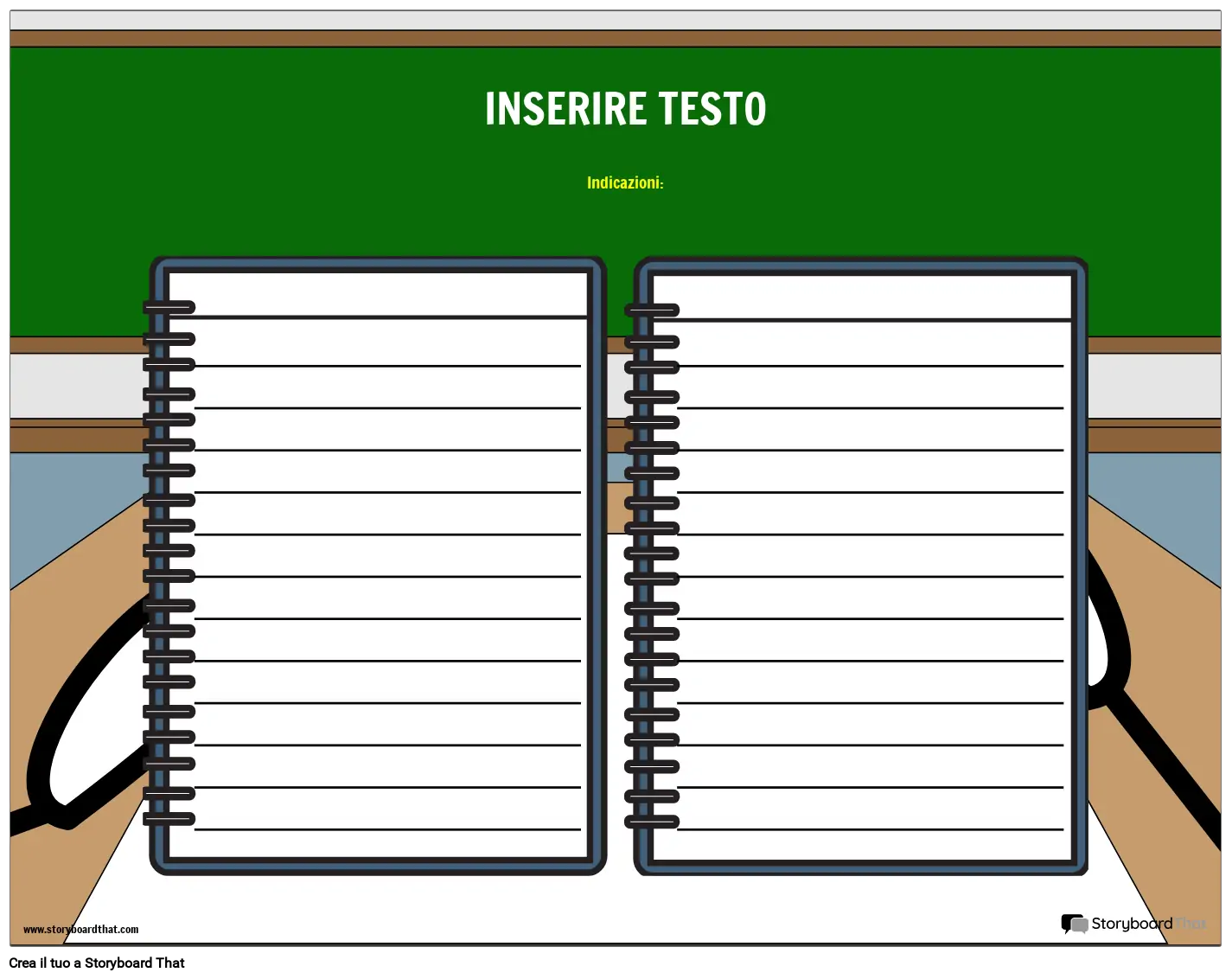 Cose che mi piacciono di me stampabili Storyboard