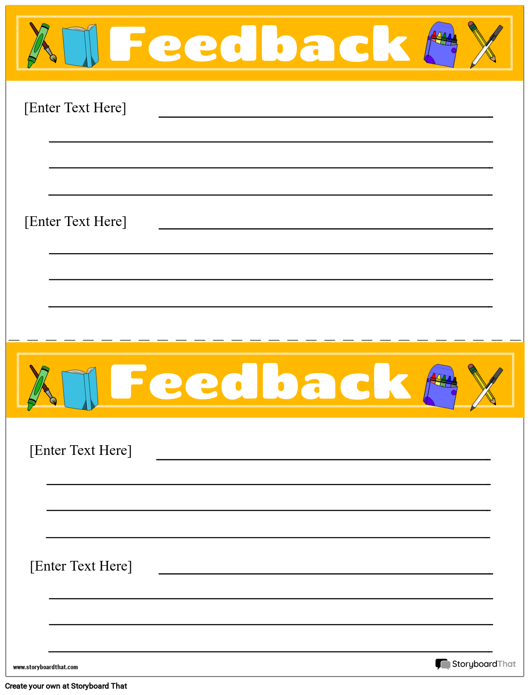 Feedback Slip