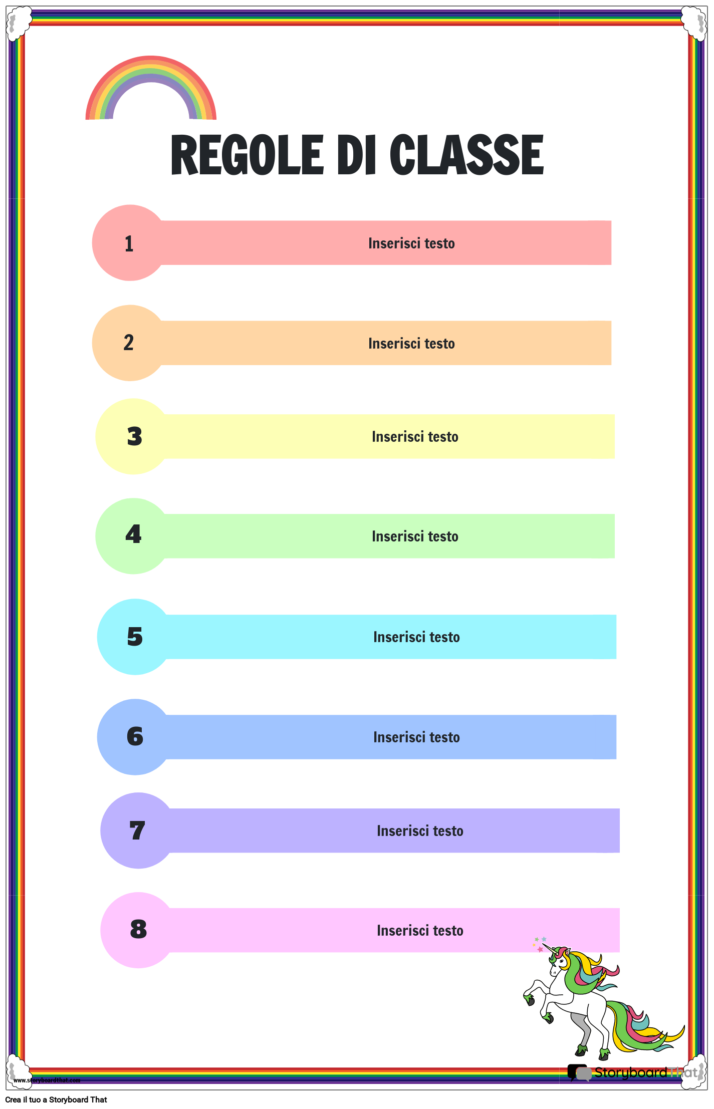 Teacher Created Resources Copertura Filtro Luce Per Soffitto - Design Arcobaleno Moderno (TCR20142) - Tessuto Ignifugo Con Magneti