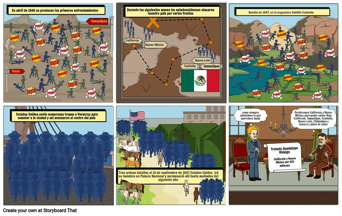 Guerra entre Estados Unidos y México II