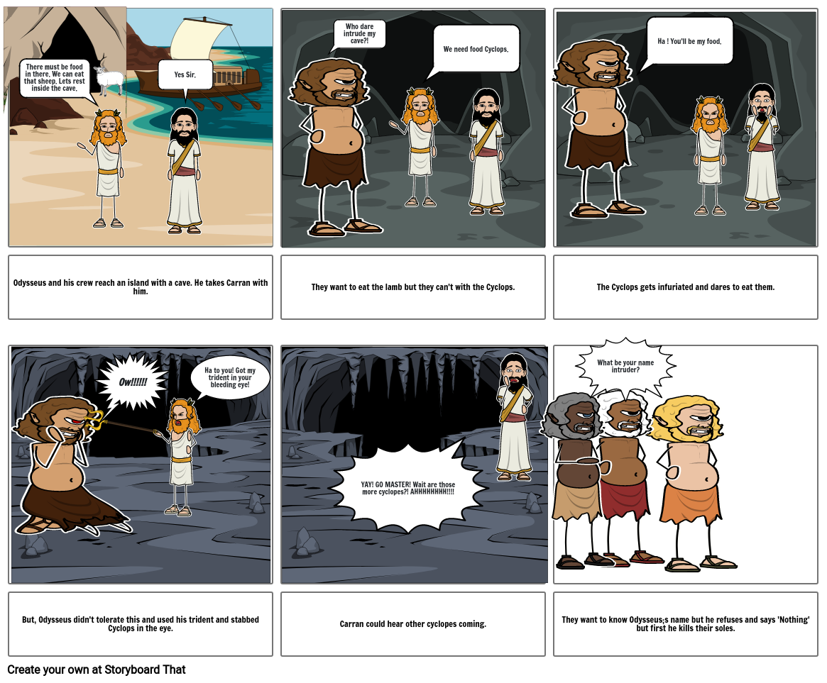 The Odyssey Storyboard by j-singh-wim-gdst-net