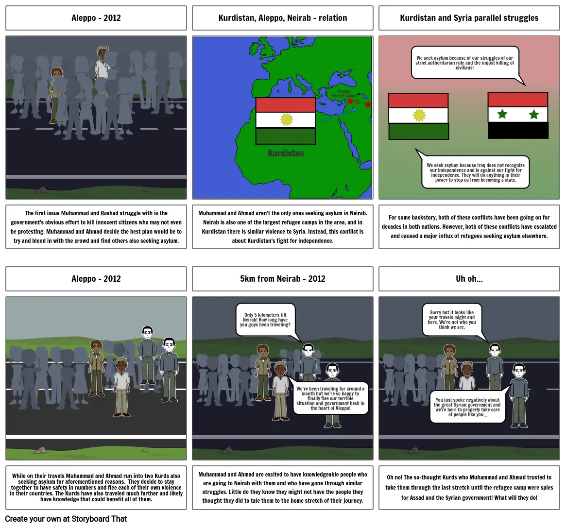 Syrian Civil War - Global Studies Graphic Novel - 3