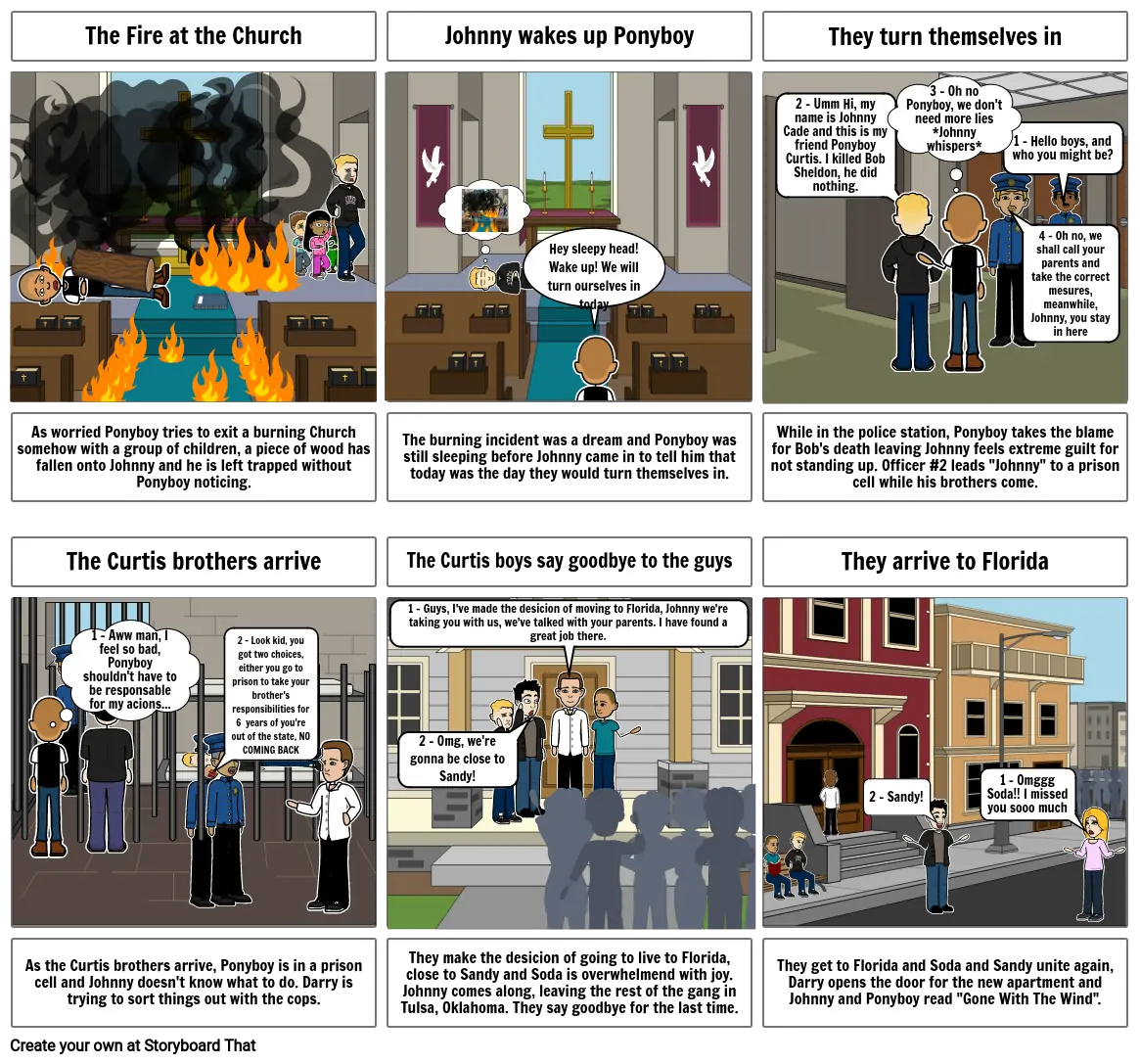 The Outsiders Alternate Ending - English 7-G