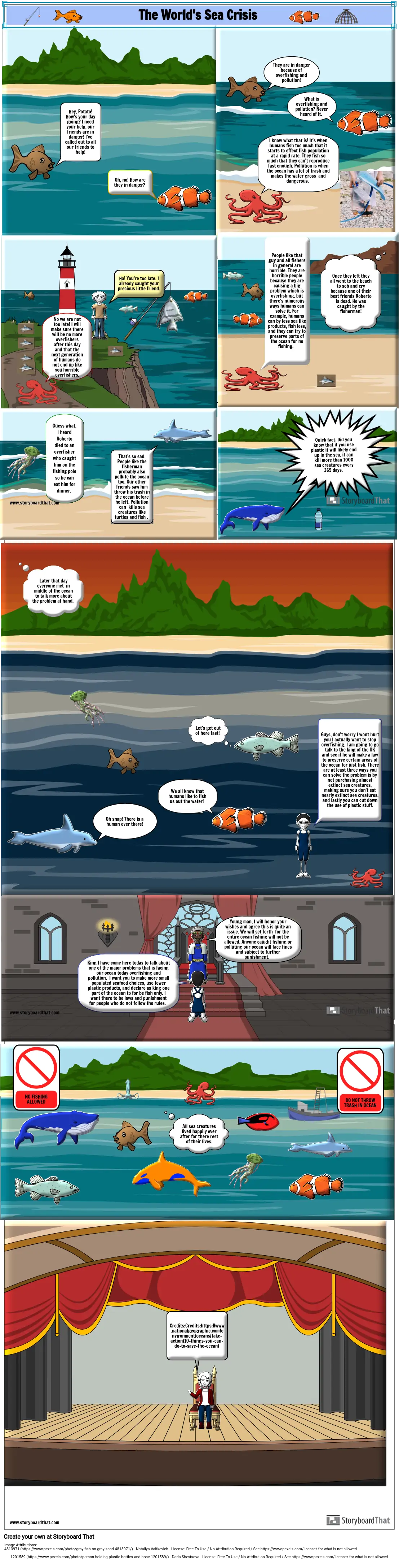 Jantz&#39;s World without Fish Graphic Novel